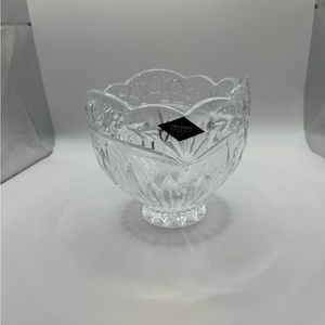 Shannon Crystal Floral Garden Candy Dish